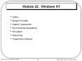 Module 22: Windows NT PowerPoint PPT Presentation