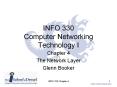 INFO 330 Computer Networking Technology I PowerPoint PPT Presentation