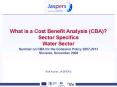 What is a Cost Benefit Analysis CBA PowerPoint PPT Presentation