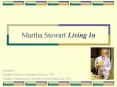 Martha Stewart Living In PowerPoint PPT Presentation