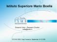 Istituto Superiore Mario Boella PowerPoint PPT Presentation