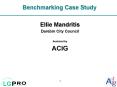 Benchmarking Case Study PowerPoint PPT Presentation