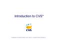 Introduction to CVS PowerPoint PPT Presentation