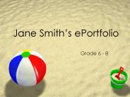 Jane Smiths ePortfolio