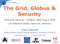 The Grid, Globus PowerPoint PPT Presentation