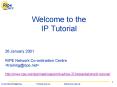 Welcome to the IP Tutorial PowerPoint PPT Presentation