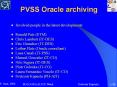 PVSS Oracle archiving PowerPoint PPT Presentation