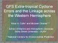 GFS Extra-tropical Cyclone Errors and the Linkage across the Western Hemisphere PowerPoint PPT Presentation