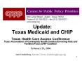 Update: Texas Medicaid and CHIP PowerPoint PPT Presentation