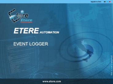 ETERE AUTOMATION