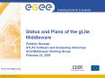 Status and Plans of the gLite Middleware PowerPoint PPT Presentation