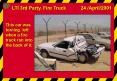 This car was turning left when a fire truck ran into the back of it' PowerPoint PPT Presentation