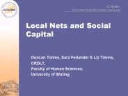 Local Nets and Social Capital