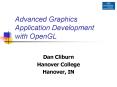 Advanced Graphics Application Development with OpenGL PowerPoint PPT Presentation