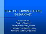 Kirsti Lonka, PhD
