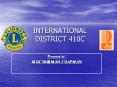 LIONS CLUBS I Diabetes Awareness INTERNATIONAL DISTRICT 410C PowerPoint PPT Presentation