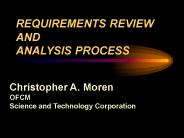 Christopher A. Moren
