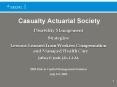 Casualty Actuarial Society PowerPoint PPT Presentation