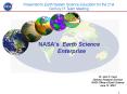 NASAs Earth Science Enterprise PowerPoint PPT Presentation