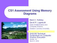 CS1 Assessment Using Memory Diagrams