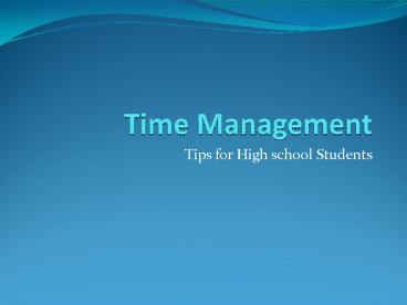 presentation player overlay