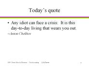 Todays quote