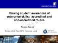 Enterprise Skills and Entrepreneurship in the GEES Curriculum PowerPoint PPT Presentation
