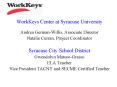 WorkKeys Center at Syracuse University PowerPoint PPT Presentation