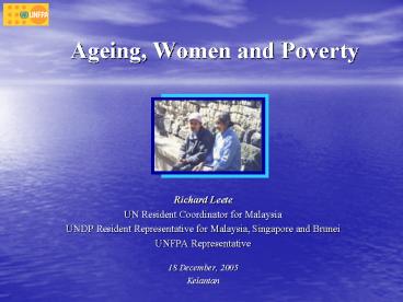 Ageing, Women and Poverty