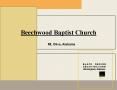 Beechwood Baptist Church PowerPoint PPT Presentation