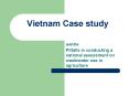 Vietnam Case study PowerPoint PPT Presentation