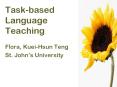 Taskbased Language Teaching PowerPoint PPT Presentation