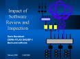 Impact of Software Review and Inspection PowerPoint PPT Presentation
