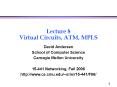 Lecture 8 Virtual Circuits, ATM, MPLS PowerPoint PPT Presentation