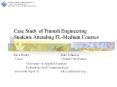 Case%20Study%20of%20Finnish%20Engineering%20Students%20Attending%20FL-Medium%20Courses PowerPoint PPT Presentation