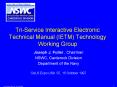 TriService Interactive Electronic Technical Manual IETM Technology Working Group PowerPoint PPT Presentation