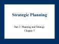 Strategic Planning PowerPoint PPT Presentation