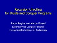 Recursion%20Unrolling%20for%20Divide%20and%20Conquer%20Programs