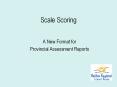 Scale Scoring PowerPoint PPT Presentation