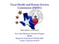 Texas Health and Human Services Commission (HHSC) PowerPoint PPT Presentation