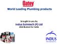 Oatey Co.  More than just Solvent Cements PowerPoint PPT Presentation