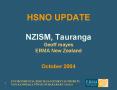 HSNO UPDATE NZISM, Tauranga Geoff mayes ERMA New Zealand October 2004 PowerPoint PPT Presentation