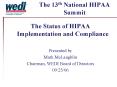 The 13th National HIPAA Summit PowerPoint PPT Presentation