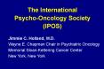 The International Psycho-Oncology Society (IPOS) PowerPoint PPT Presentation