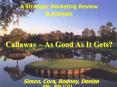 Callaway As Good As It Gets PowerPoint PPT Presentation