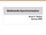 Multimedia Synchronization