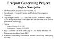 Freeport Generating Project Project Description PowerPoint PPT Presentation