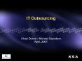 IT Outsourcing PowerPoint PPT Presentation