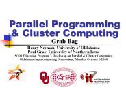 Parallel Programming