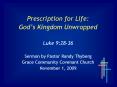 Prescription for Life: PowerPoint PPT Presentation